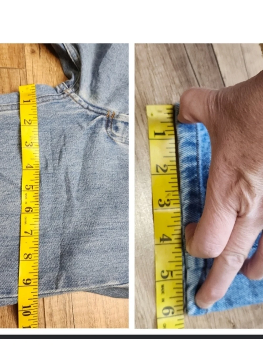 A.P.C. Women Petit New Standard Straight Leg Button Fly Light Denim Jeans 28 - Picture 13 of 13